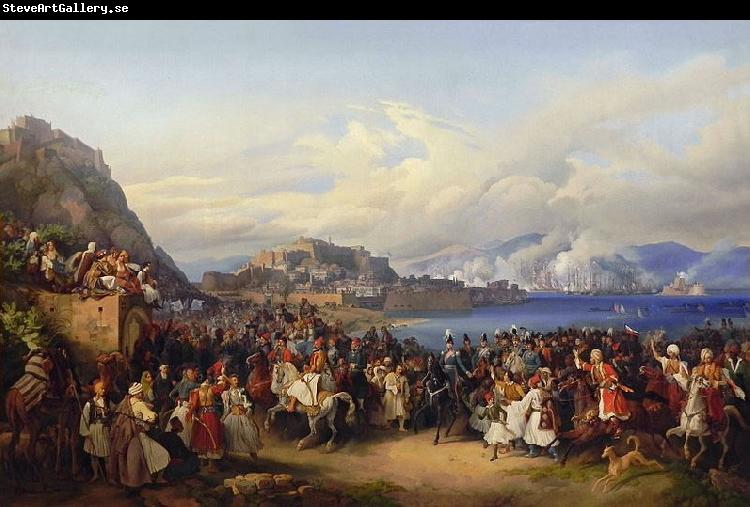 Peter von Hess The Entry of King Othon of Greece into Nauplia